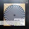 Double-Sided Optical Illusion Slipmats for Turntables | Soft High-Quality Felt