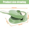 Byffoer Dumpling Maker, Dumpling Maker, 2-in-1 Dumpling Shape Printing Dumpling