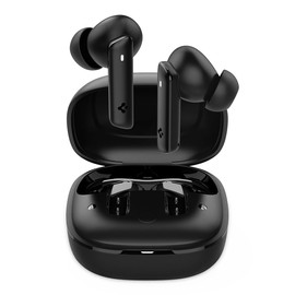 Spigen Wireless Earbuds with Active Noise Cancellation SA-TW P20 Truly Wireless in Ear Earbuds with 30H Playtime, 40dB Multi-Mode Adaptive ANC, 6 Mics, IPX4, Audio App - Black