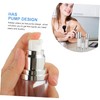 OATIPHO 3Pcs Travel Airless Lotion Pump Bottles Portable Cosmetic Containers