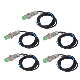 5 Pcs Proximity Sensor 8mm Detecting Distance 2 Wire Normally Closed Proximity Switch Detector 90‑250VAC M18x1