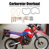 Carburetor Rebuild Kit Carb Overhaul Accessories Replacement for Honda XL600R