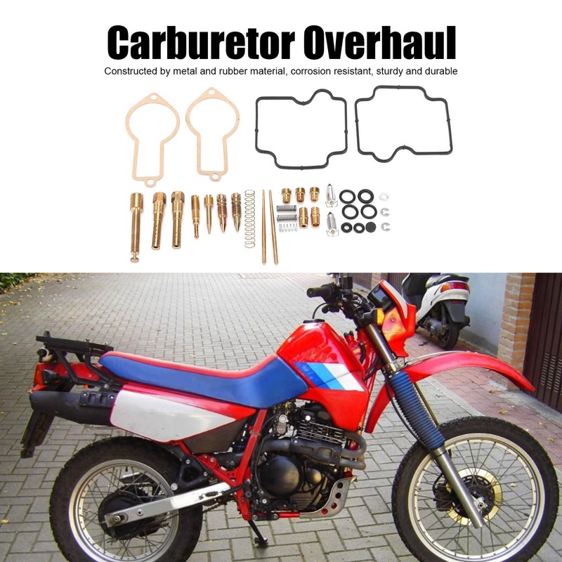 Carburetor Rebuild Kit Carb Overhaul Accessories Replacement for Honda XL600R