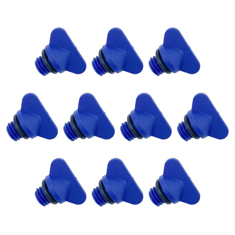 Mercruiser Manifold Engine Block Drain Plug Kit (Pack of 10)