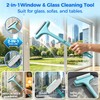 HOMEAN Window Track Cleaning Brush, 2-in-1 Groove Cleaning Tool with