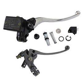 HURI Brake Master Cylinder with Left Clutch Lever for Goldwing 1000 1100 1200 1500 1800 GL1000 GL1100I GL1200 GL1500 GL1500A GL1800