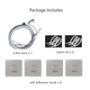 Lightolife Bunk Bed Curtain Track Stainless Steel Wire No Sagging