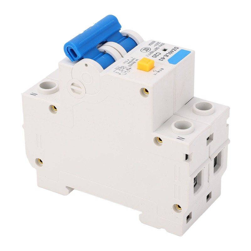 Air Circuit Breaker with Leakage Protector Dual Handle DIN Rail