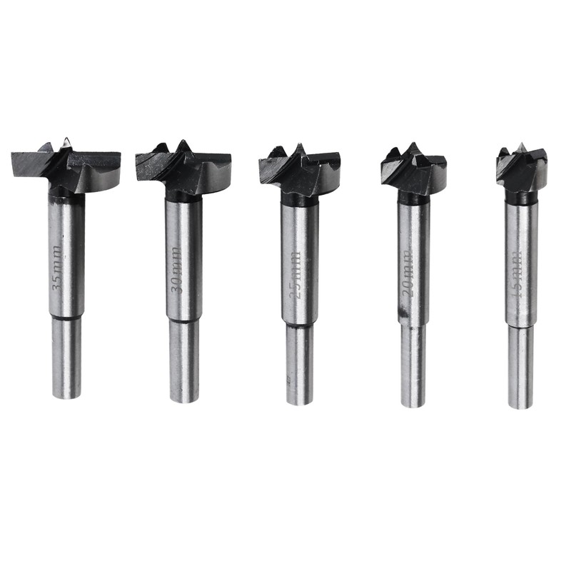 Forstner Drill Bit Set Diameter 15-35 mm Professional Wood Drill