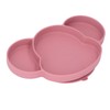 Baby Suction Plate Silicone Thick Edge Skid Resistance Cute Bear