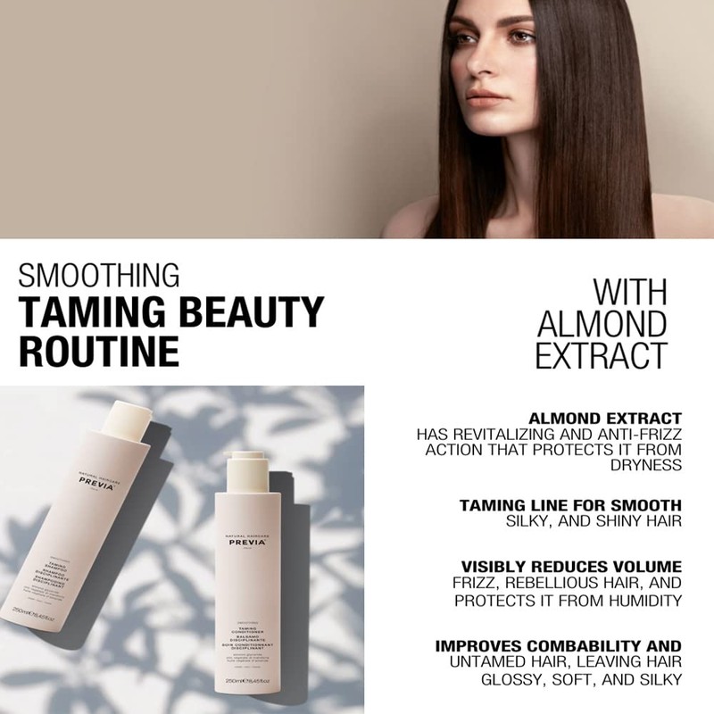 Previa Smoothing Taming Sh 250 ml