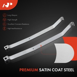 A-Premium Set of 2PCS Fuel Tank Straps Compatible with Ford Thunderbird 1961 1962 1963