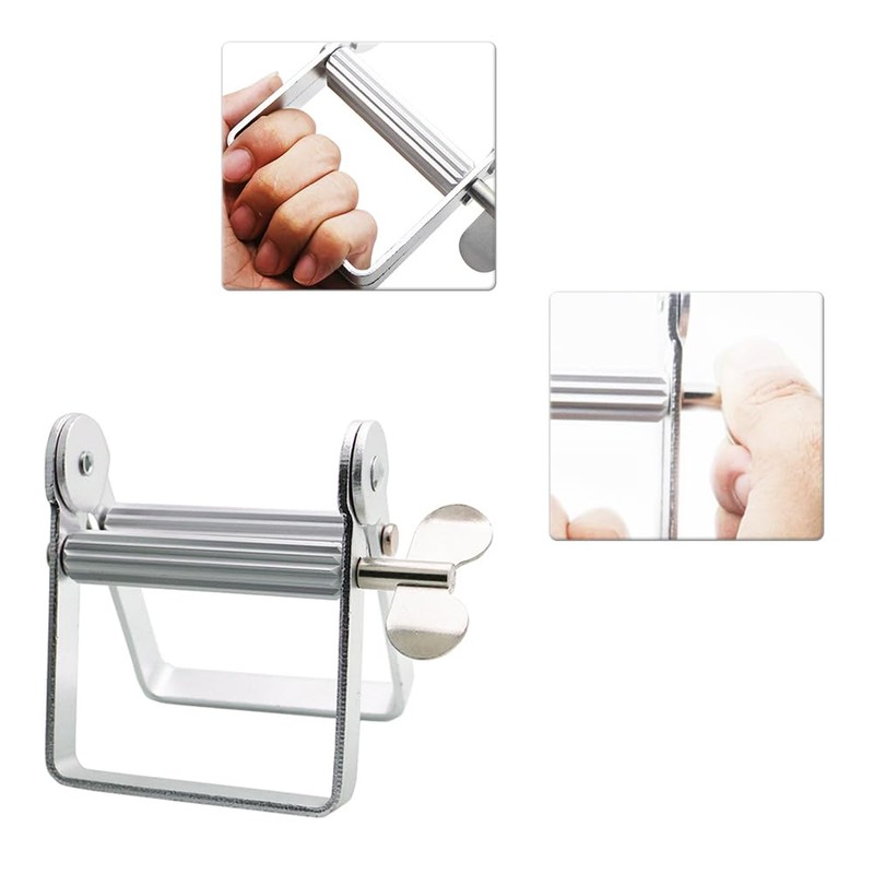 Gotetiso Tube Squeezer Metal Tube Squeezer Tube Press Tube Squeezer