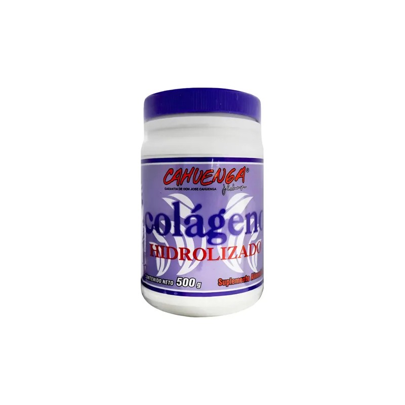 Colágeno Hidrolizado Cahuenga Polvo 500g Sin Sabor con Complejo B