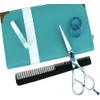 Awans Professional Hairdressing Barber Salon Scissors, Stainless Steel Sharp Razor