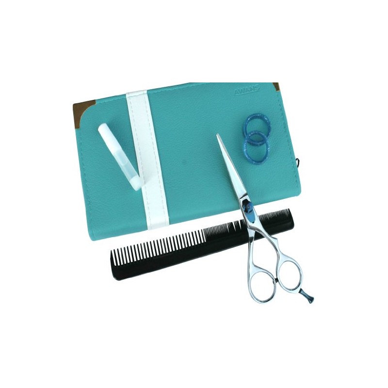 Awans Professional Hairdressing Barber Salon Scissors, Stainless Steel Sharp Razor