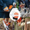 Intra-FIT Chainsaw Gloves Saw Protection on Left Hand Back, Cut-Resistance
