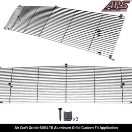 APS Compatible with Chevy C K Pickup Suburban Blazer Main Upper Billet Grille Grill C85002A
