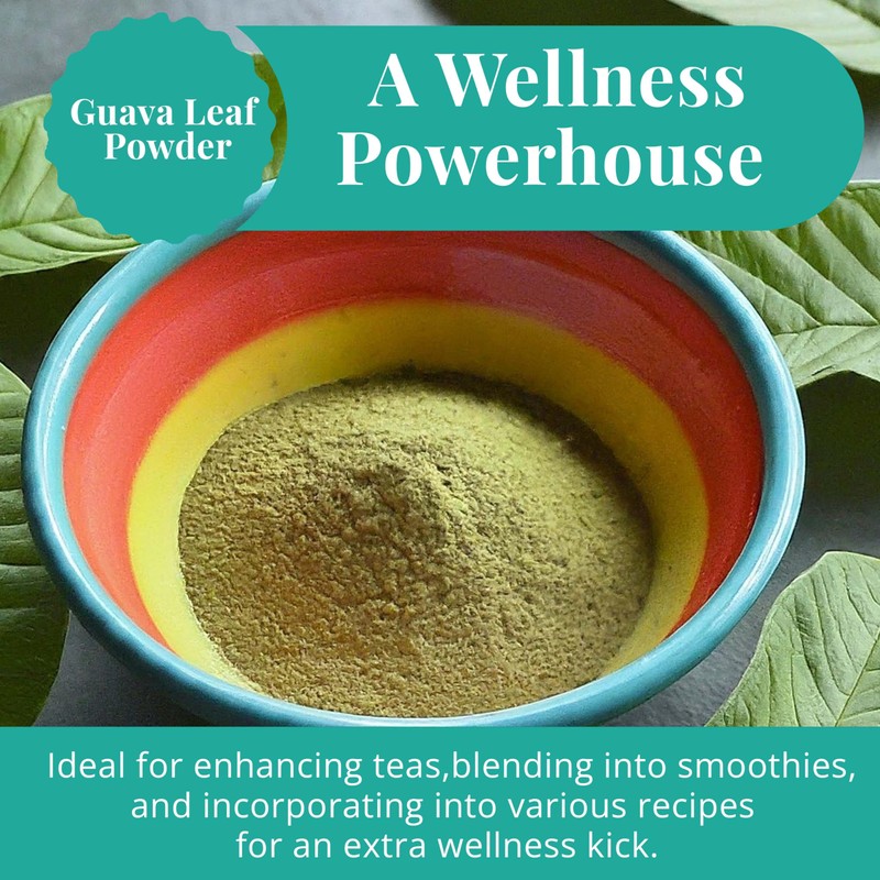 Dried Guava Leaves -5.2oz, Hojas De Guayaba, Premium Guava Leaves,