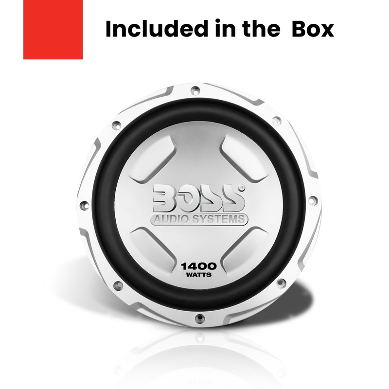 BOSS Audio Chaos CX122 12" 2800 Watt Car Power Subwoofer