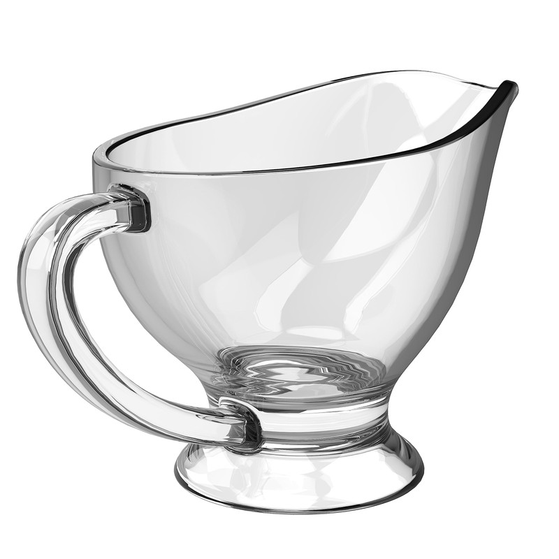 RONDURE SET OF 2 Glass Gravy Boat - 7 oz