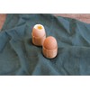 Pebbly NBA206 Set of 2 Bamboo Egg Cups, Natural
