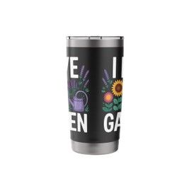 I Love To Garden Floral Watering Can Joy Stainless Steel Insulated Tumbler