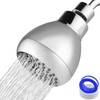 High Pressure Shower Head - Powerful Bathroom Pressure Boosting Showerhead