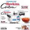 HAWKINS PRESSURE COOKER, 5 Liter, Silver
