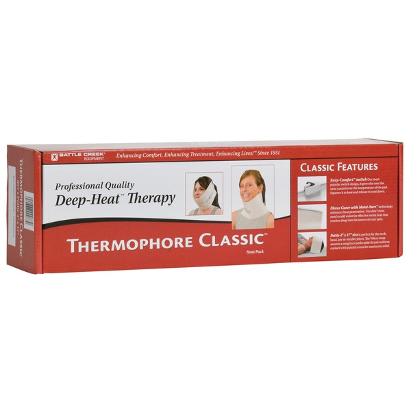 DSS Thermophore Maxheat Moist Heat, 4" X 17" Petite, Snug Fit, Soothing Relief