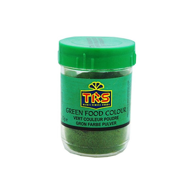 TRS Green Food Colour 25g