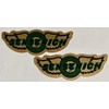 Pair of Sensenich Wood Propeller Decals, Vintage Aviation