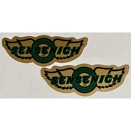 Pair of Sensenich Wood Propeller Decals, Vintage Aviation