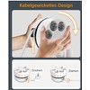 RAVPHICS Desktop Steckdosenleiste 5 Fach Mehrfachsteckdose mit 2 USB und
