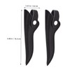 WOONEKY 2pcs Hair Cutting Shear Razor Cases Barber Shears Cover
