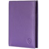 VON HEESEN® Wallets Men & Women, Violet, With coin compartment