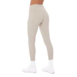 PAVOI ACTIVE FlexFlow Collection | Women's Sculpting High Waisted Low Impact Full Length Gym Yoga Leggings | Large, Moonstruck, 25"