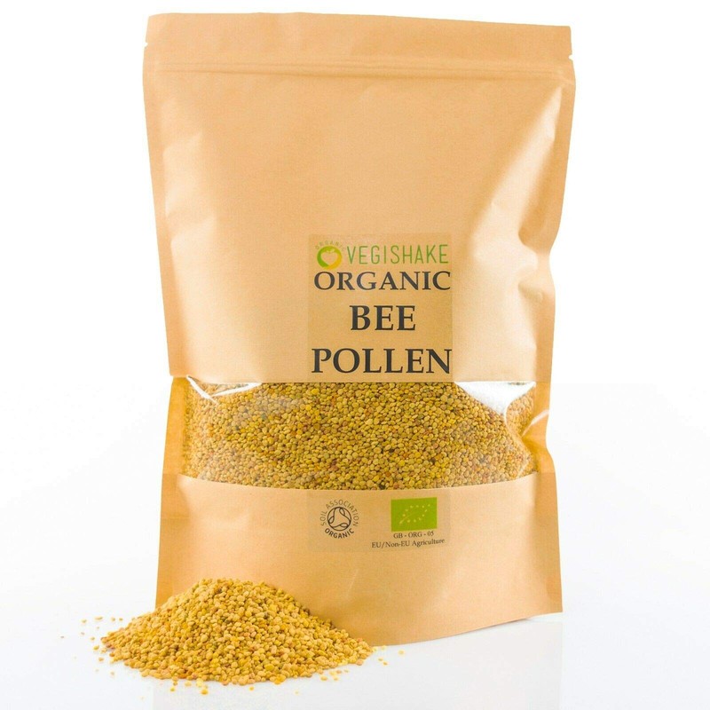 Bee Pollen B-Complex Vitamins B1 B2 B9 C E and