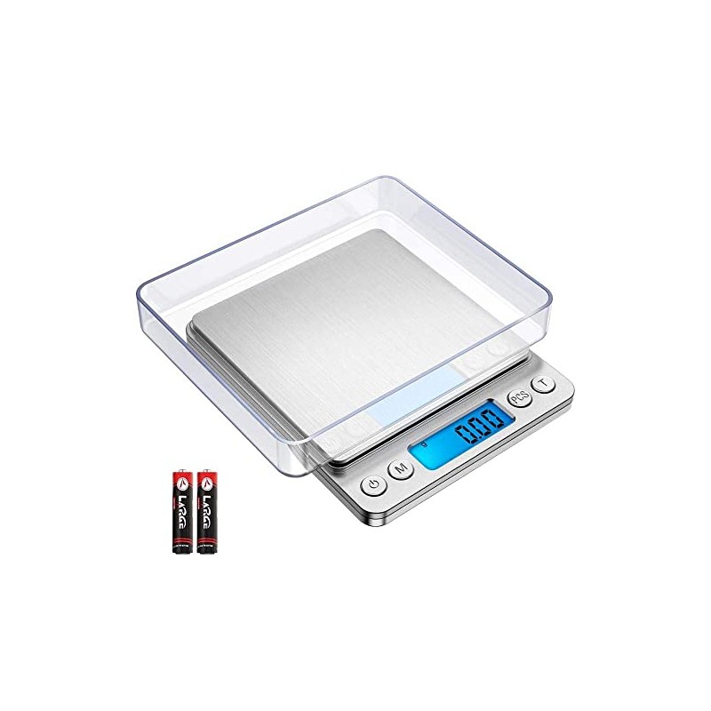 electromax Premium Digital Scales 0.01g - 500g, Kitchen Digital Weighing