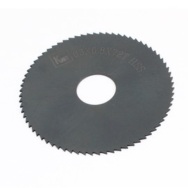 Sourcingmap HSS 72 Teeth 63mm x 0.8mm x 16mm Slitting Saw Cutting Tool