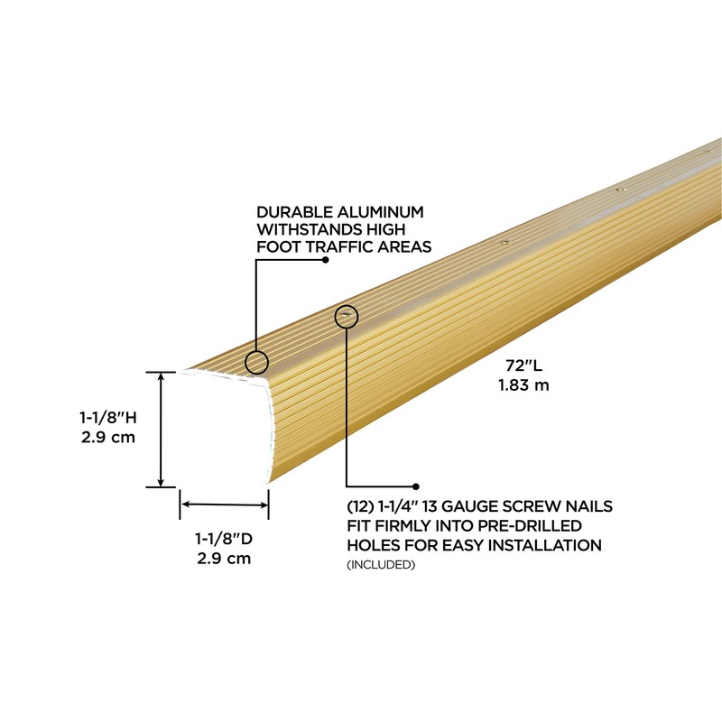 M-D Building Products 79103 1-1/8 in. X 1-1/8 in. X