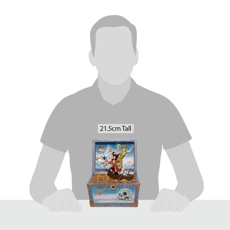 Enesco Disney Traditions by Jim Shore Peter Pan Treasure Chest