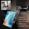 Tablet Holder for Car Headrest, Adjustable Phone Mount for Car