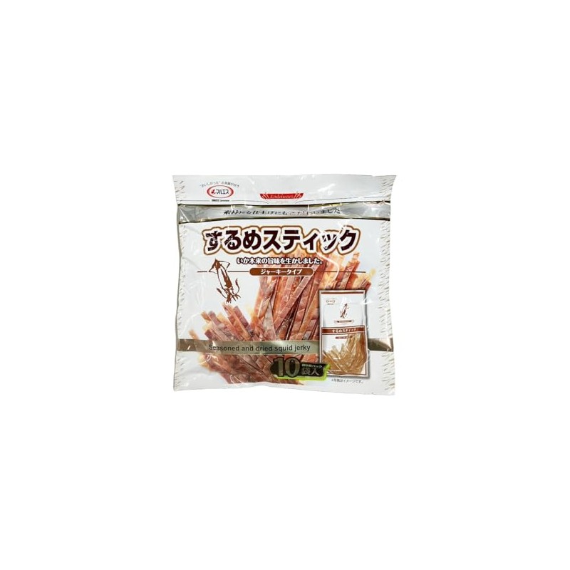 Maruesu Seasoned and Dried Squid Jerky 16.90oz (1.69oz x 10)