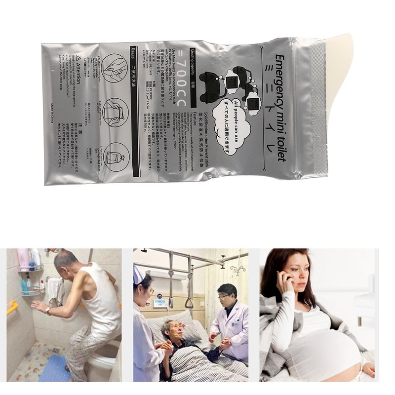 10pcs Urine Bags Disposable Portable Vehicle Emergency Vomiting Camping Pee