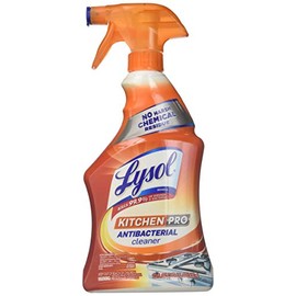 Lysol Antibacterial Kitchen Cleaner, Citrus Scent, 22 Ounces (Pack of 5)