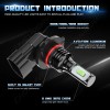 9005 9006 LED Headlight Bulbs for High/Low Beam – 8000K