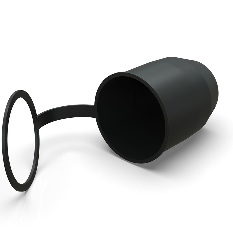 AUPROTEC Towing Hitch Protective Cap with Locking Ring Ball Protection