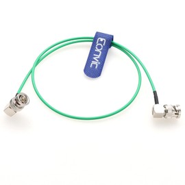 Eonvic 12G HD-SDI BNC to BNC Male 75ohm Multicolour Video Coaxial Cable Camera RF Video Flexible and Thin Cable for Monitor Video