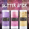 Yeweian Purple Face Body Glitter Stick, Eye Nails Hair Body
